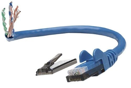 INTELLINET UTP LAN Cat6, kabelis, jungiamasis, 0.5m, mėlynas, 342568