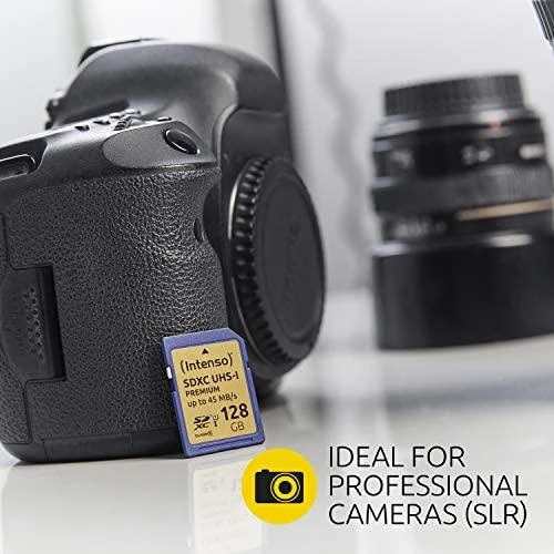 Atminties kortelė Intenso SDXC kortelė 128GB Class 10 UHS-I Premium