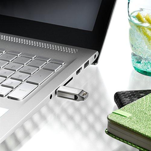 Intenso cMOBILE LINE 32GB, USB-Stick - sidabrinis, USB-A 3.2 Gen 1, USB-C 3.2 Gen 1