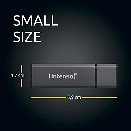 „Intenso Alu Line“ antracito spalvos 16 GB