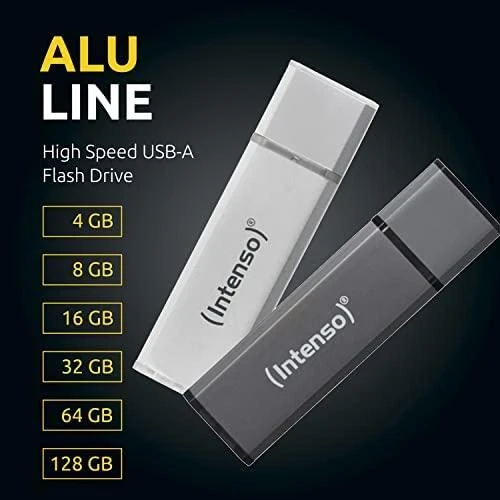 INTENSO 3521451 Intenso pendrive USB ALU LINE ANTHRACITE 4GB