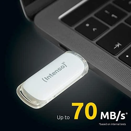 Intenso „Intense FLASH LINE“ 32 GB, USB atmintinė – plokščia, USB-C 3.2 Gen 1