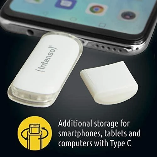 Intenso „Intense FLASH LINE“ 32 GB, USB atmintinė – plokščia, USB-C 3.2 Gen 1