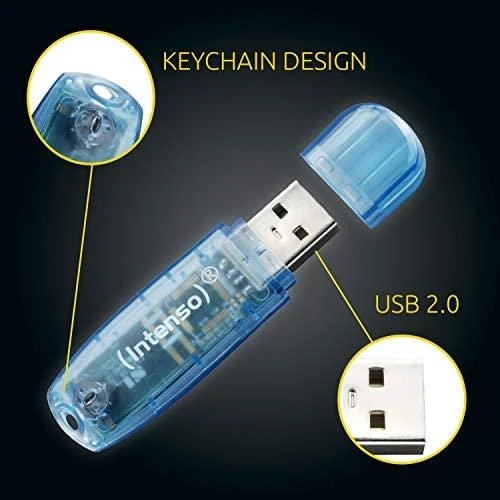 „Intenso Rainbow Line“ 4 GB USB atmintinė 2.0