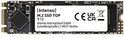 INTENSO 3832460 Intenso SSD M.2 SATA3 1TB, 520/420MBs, Atsparus smūgiams, Mažos galios