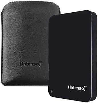 „Intenso“ 2,5 colio išorinis kietasis diskas 5 TB, išorinė kaitlentė (juodas, „micro-USB-B 3.2 Gen 1“ (5 Gbit/s)) (6023513)