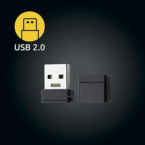 STICK 32GB USB 2.0 Intenso Micro Line Juodas