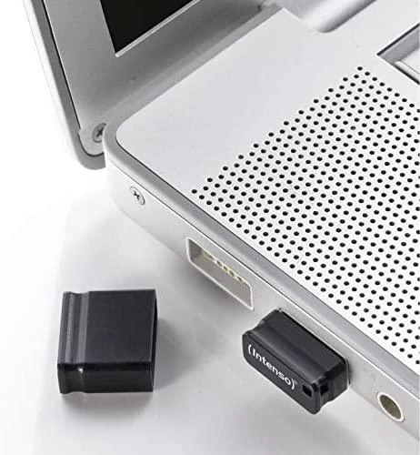 STICK 8GB USB 2.0 Intenso 3500460 Micro Line Juodas