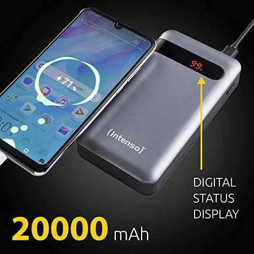 Intenso Powerbank PD20000 Power Delivery 20000 mAh antracitas
