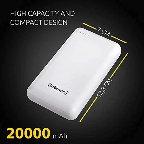 Išorinė baterija INTENSO 20000 mAh, 3.1A, USB Type-C, USB