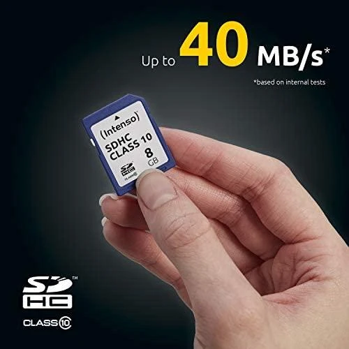 Atminties kortelė Intenso Intensyvus SDHC 8GB Class10 3411460
