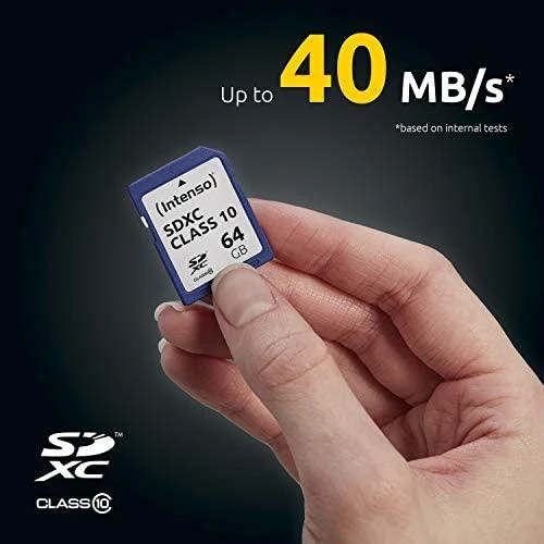 Atminties kortelė Intenso SDXC 64GB Class10 3411490