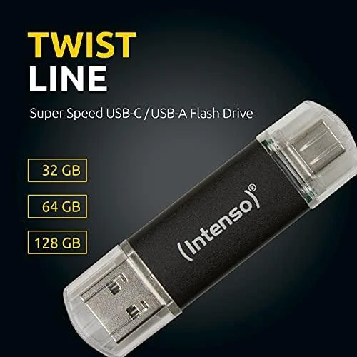 STICK 32GB USB 3.2 Intenso 3539480 Anthrazit