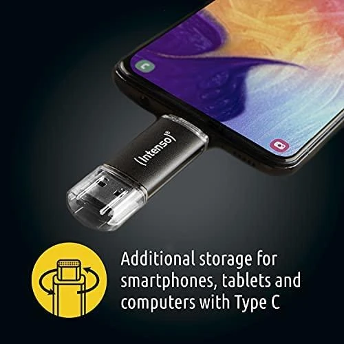 RAKTAS USB INTENSO TWIST LINE 64 GB