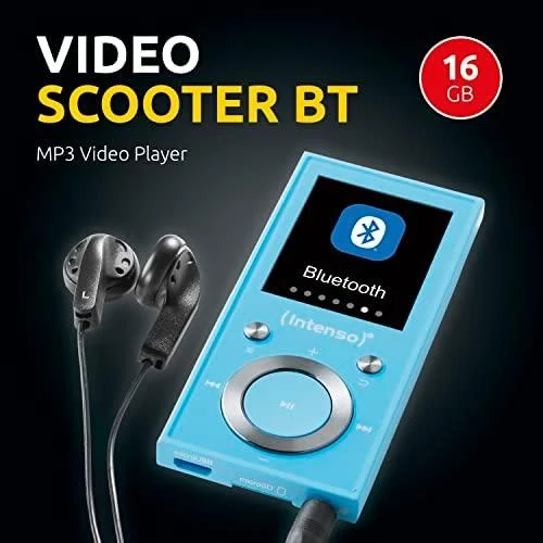Intenso Video Scooter 1.8" 16GB mėlyna