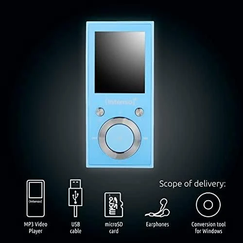 Intenso Video Scooter 1.8" 16GB mėlyna