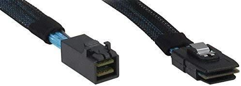 Inter-Tech SFF 8087 - SFF 8643, 0.75m, Juodas (88885005)