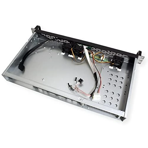 Serveris Inter-Tech 1U K-125L, Server-case - juodas, 1 Hheneinheit