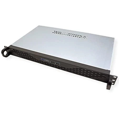 Serveris Inter-Tech 1U K-125L, Server-case - juodas, 1 Hheneinheit