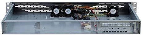 Serveris Inter-Tech 1U K-125L, Server-case - juodas, 1 Hheneinheit