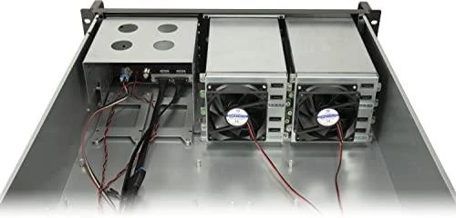 Inter-Tech IPC 3U-3508, Server-case - juodas, 3 Hheneinheiten