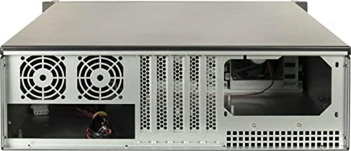 Inter-Tech IPC 3U-3508, Server-case - juodas, 3 Hheneinheiten