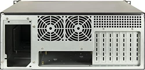 Inter-Tech IPC 4U K-439L, Server-case - juodas, 4 Hheneinheiten