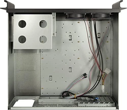 Inter-Tech IPC 4U K-439L, Server-case - juodas, 4 Hheneinheiten