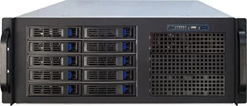 Inter-Tech 4U 4410, Server-case - juodas, 4 Hheneinheiten