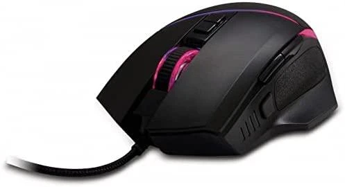 Inter-Tech Nitrox GT-100 RGB, Gaming-pelė - juodas