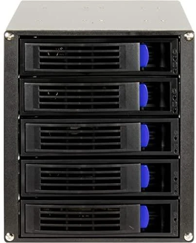 „Inter-Tech ST-5255“ kietojo disko korpusas, 2,5/3,5 colio, SAS SATA, serijinis ATA II, serijinis ATA III, 6 Gbps, karštai keičiamas, 88887370