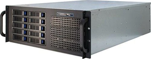 Inter-Tech 4U 4410, Server-case - juodas, 4 Hheneinheiten