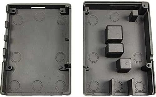 Inter-Tech ODS-716 dėklas, skirtas Raspberry Pi 4B, juodas, skirtas Raspberry Pi 4 Modell B
