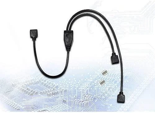 Inter tech InterTech RGB skirstytuvo Y kabelis, 2 krypčių