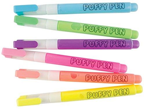 OOLY MAGIC PUFFY Markeriai su 3D efektu, 6 spalvos
