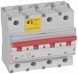 Legrand jungiklis FRX 404 4P 100A (406546)