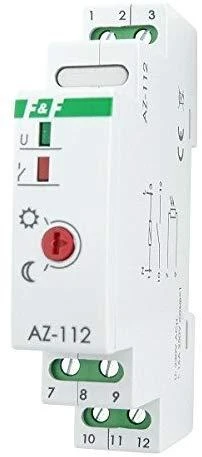 F&F Saulėlydžio mašina 16A 230V 2-1000lx zondas AZ- 112 PLUS