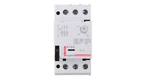 Legrand variklio apsaugos jungiklis 3P 0,55kW 1-1,6A M 250 1,6 606805