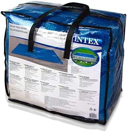 Intex Baseino uždangalas, mėlynas, 538x253cm, polietilenas