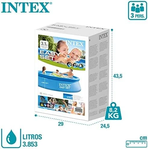 Pripučiamasis baseinas Intex Easy Set, Ø305 cm