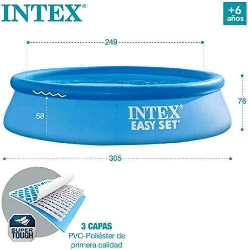 Pripučiamasis baseinas Intex Easy Set, Ø305 cm
