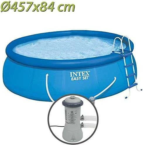 Baseinas INTEX Easy Set 457X84 cm su filtravimo pompa