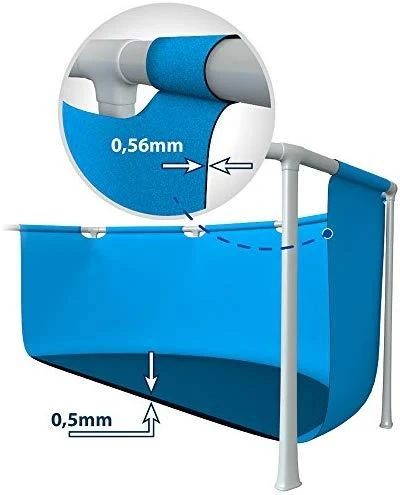 Stačiakampis sodo baseinas Intex, 2.6x1.6m