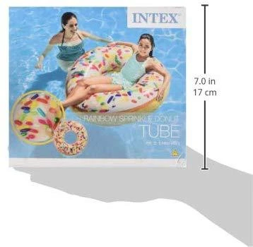 Pripučiamas ratas INTEX Sprinkle Donut Tube, 114 cm 56263NP