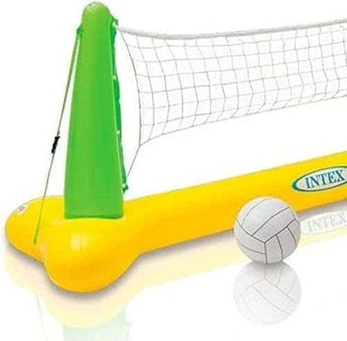 Pripučiamas tinklinio tinklas su kamuoliu INTEX, 239x64x91cm 56508NP