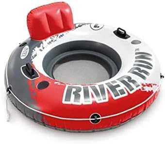 Intex River Run plaukimo ratas 135 cm su 2 rankenomis