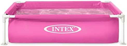 Surenkamas baseinas INTEX Mini Frame, 122x122x30cm žalias 57172NP