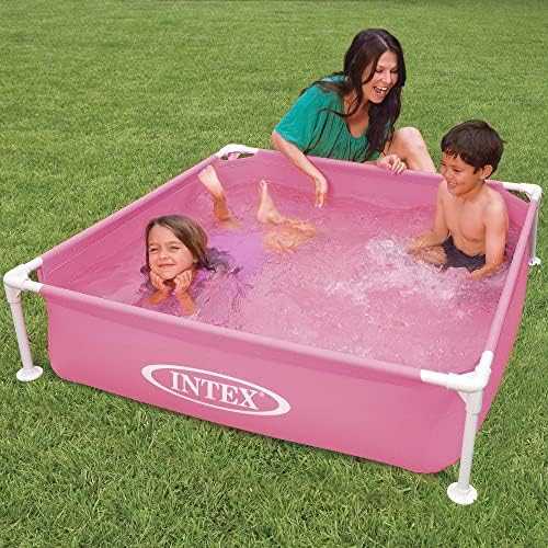 Surenkamas baseinas INTEX Mini Frame, 122x122x30cm žalias 57172NP