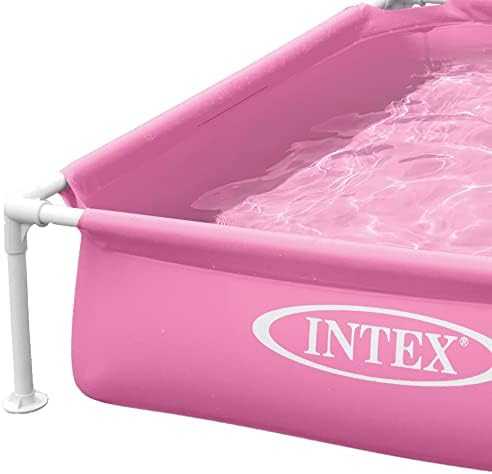 Surenkamas baseinas INTEX Mini Frame, 122x122x30cm žalias 57172NP