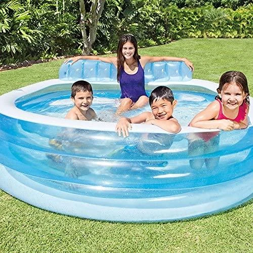 Intex sodo baseinas su sėdyne